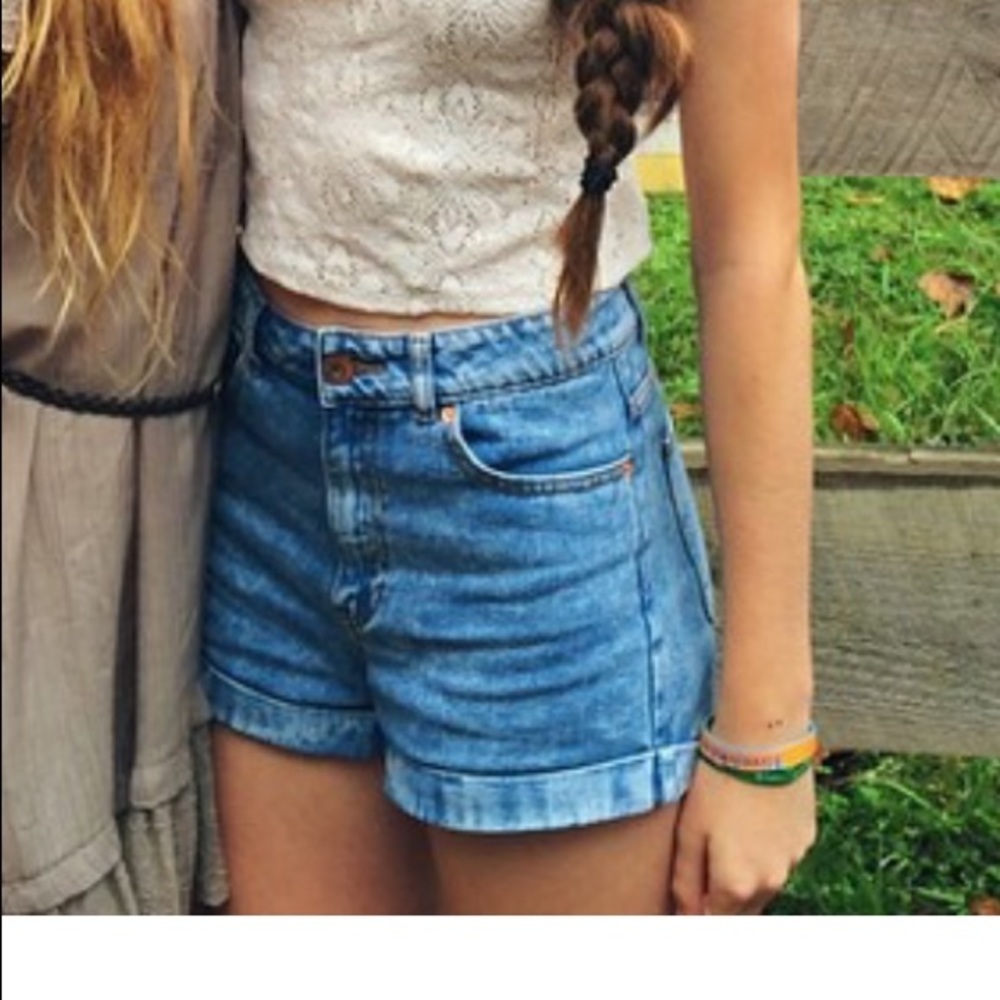 Pacsun high waisted shorts